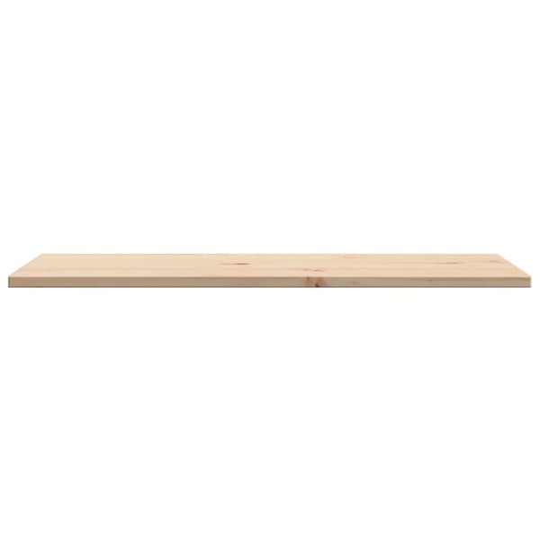 vidaXL Bordsskivor 2 st 80x40x1,7 cm rektangulär massiv furu