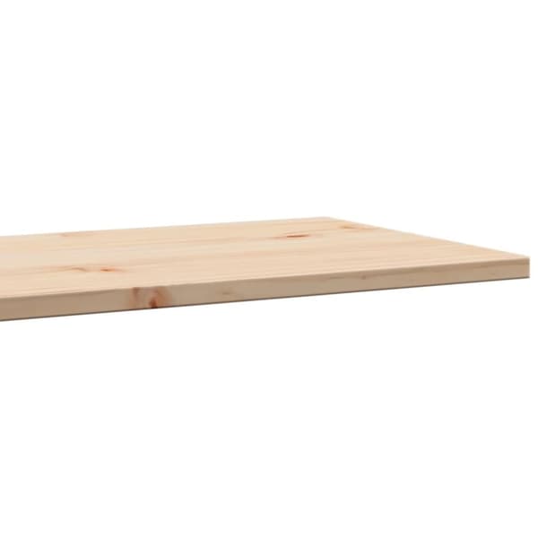 vidaXL Bordsskivor 2 st 80x40x1,7 cm rektangulär massiv furu
