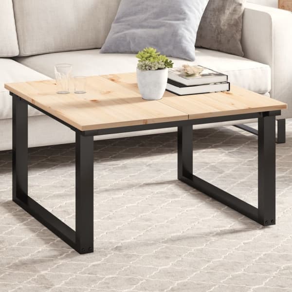 vidaXL Bordsskivor 2 st 80x40x1,7 cm rektangulär massiv furu