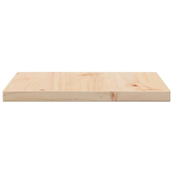 vidaXL Bordsskiva 40x40x2,5 cm fyrkantig massiv furu