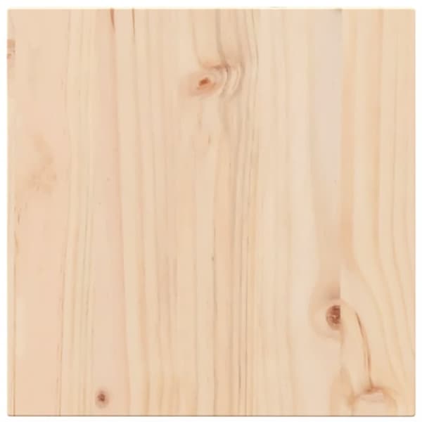 vidaXL Bordsskiva 40x40x2,5 cm fyrkantig massiv furu