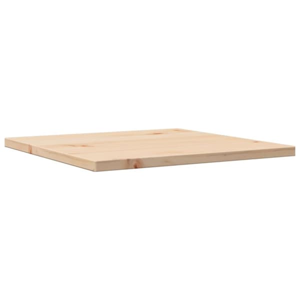 vidaXL bordplade 40x40x1,7 cm firkantet massivt fyrretræ
