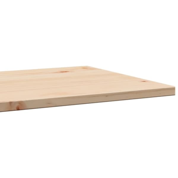 vidaXL bordplade 40x40x1,7 cm firkantet massivt fyrretræ
