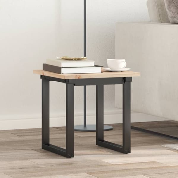 vidaXL bordplade 40x40x1,7 cm firkantet massivt fyrretræ