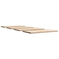 Miniatyrbilde 4 av 10: vidaXL Bordplater 4 stk 90x45x2,5 cm rektangulær heltre furu