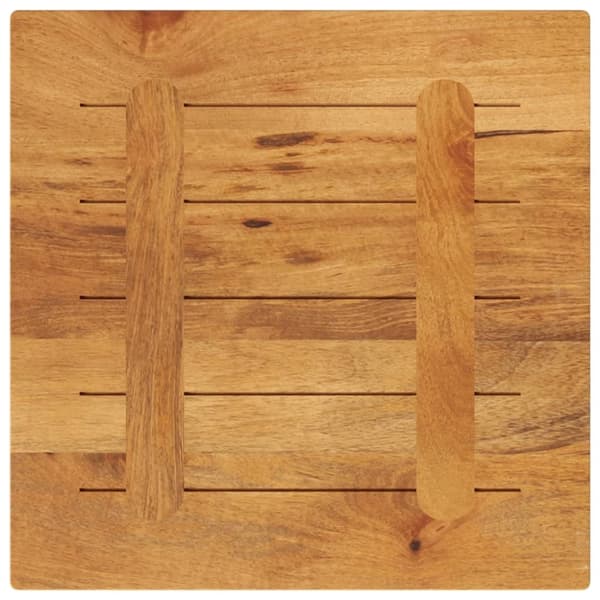 vidaXL Bordplate 60x60x3,8 cm firkantet heltre mango