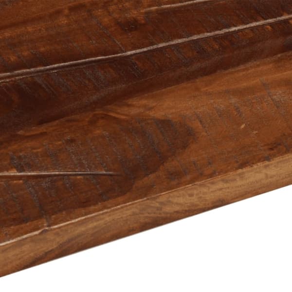 vidaXL Pöytälevy 60x50x2,5 cm suorakaide kierrätetty täyspuu