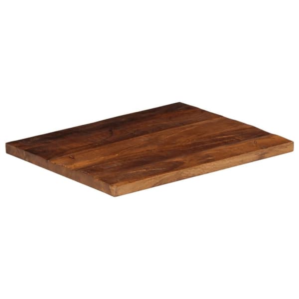 vidaXL Pöytälevy 60x50x2,5 cm suorakaide kierrätetty täyspuu
