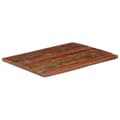 Pikkukuva 2 / 9: vidaXL Pöytälevy 100x80x3,8 cm suorakaide kierrätetty täyspuu