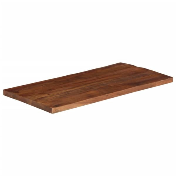 vidaXL Pöytälevy 100x20x2,5 cm suorakaide kierrätetty täyspuu