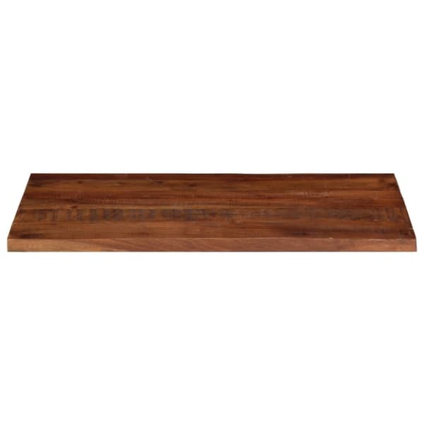 vidaXL bordplade 120x50x2,5 cm rektangulær massivt genbrugstræ