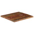 Pikkukuva 2 / 9: vidaXL Pöytälevy 70x70x3,8 cm neliö kierrätetty täyspuu