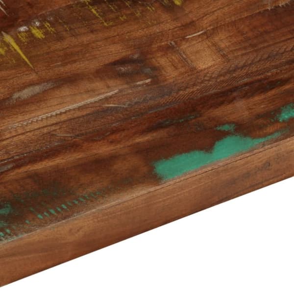 vidaXL Bordplate 70x70x3,8 cm firkantet gjenvunnet heltre