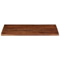 Miniatyrbilde 3 av 9: vidaXL Bordplate 120x50x2,5 cm rektangulær gjenvunnet heltre