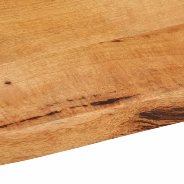 vidaXL Bordsskiva 90x60x2,5 cm levande kant massivt mangoträ