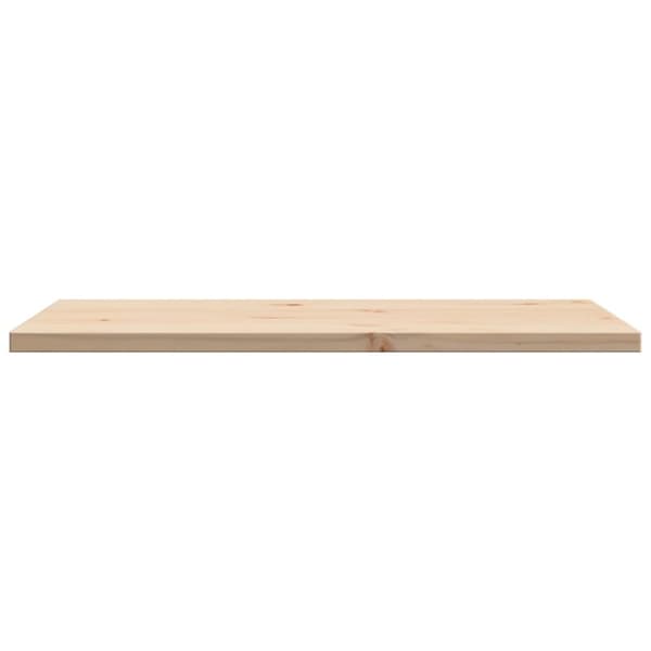 vidaXL Bordsskiva 80x50x2,5 cm rektangulär massiv furu