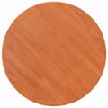 Pikkukuva 1 / 7: vidaXL Pöytälevy pyöreä vahanruskea Ø80x2,5 cm täysi mänty