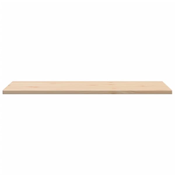 vidaXL bordplader 3 stk. 80x47x1,7 cm rektangulær massivt fyrretræ