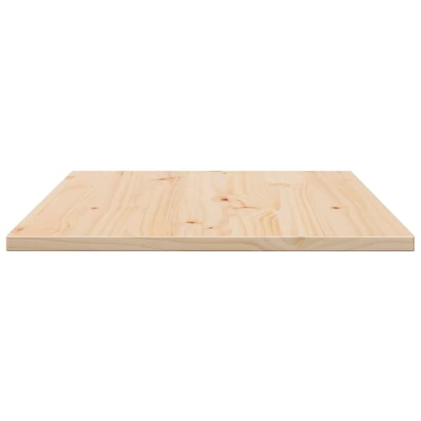 vidaXL bordplader 3 stk. 80x47x1,7 cm rektangulær massivt fyrretræ