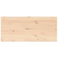 Miniatyrbillede 1 af 9: vidaXL bordplade 100x50x2,5 cm rektangulær massivt fyrretræ