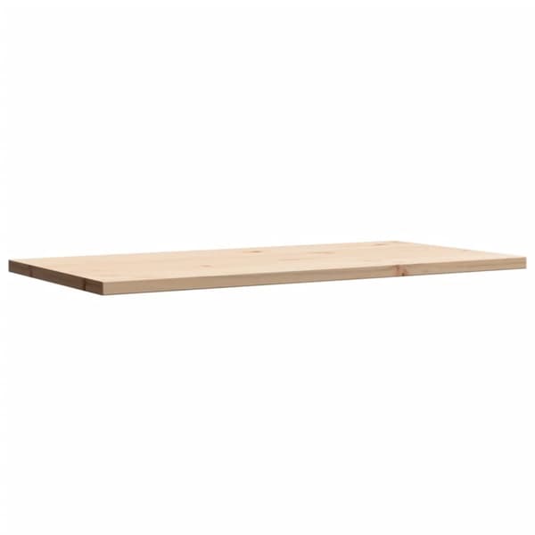 vidaXL Bordplate 100x50x2,5 cm rektangulær heltre bøketre