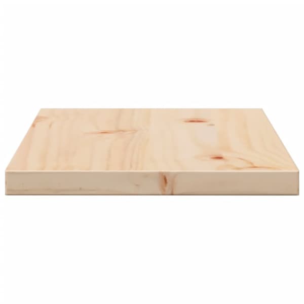 vidaXL bordplader 2 stk. 60x30x2,5 cm rektangulær massivt fyrretræ