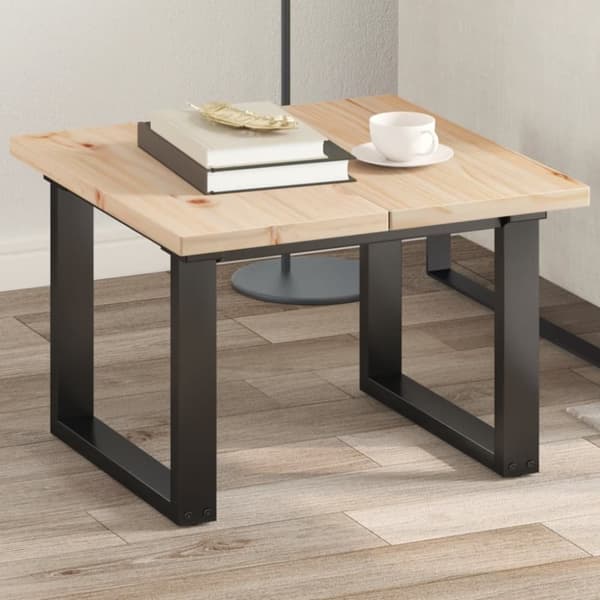 vidaXL bordplader 2 stk. 60x30x2,5 cm rektangulær massivt fyrretræ
