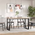 Pikkukuva 3 / 10: vidaXL Pöytälevyt 3 kpl 80x47x2,5 cm suorakaide täysi mänty