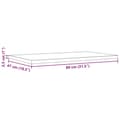 Pikkukuva 9 / 10: vidaXL Pöytälevyt 3 kpl 80x47x2,5 cm suorakaide täysi mänty