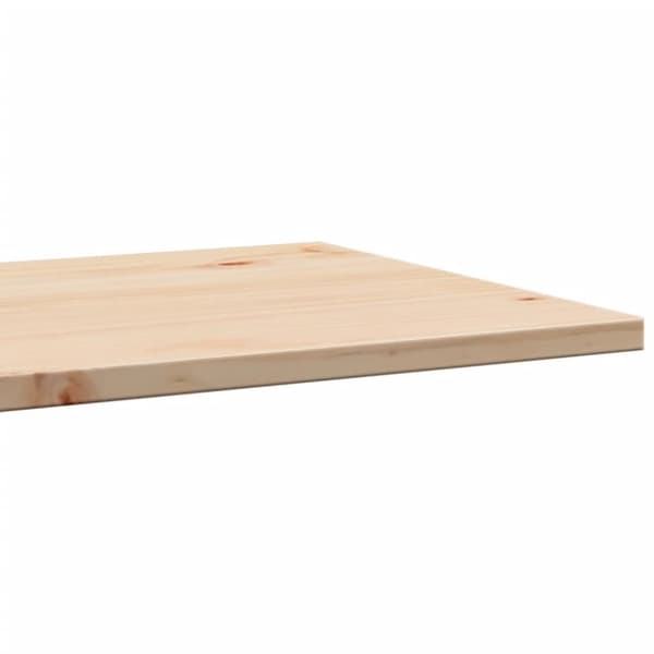 vidaXL Pöytälevy 50x50x1,7 cm neliö täysi mänty