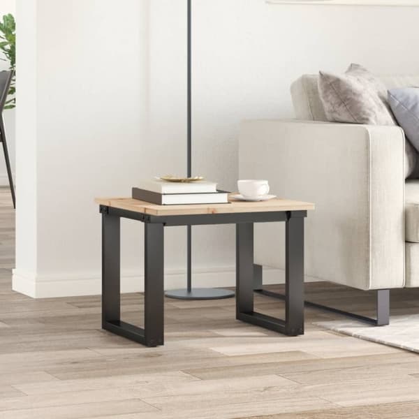 vidaXL Pöytälevy 50x50x1,7 cm neliö täysi mänty