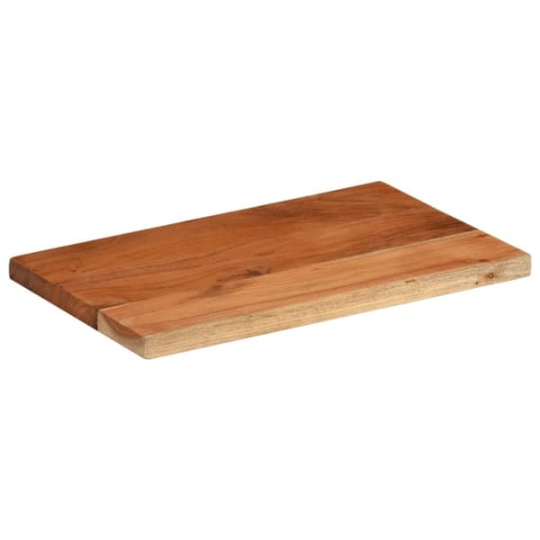 vidaXL bordplade 40x20x2,5 cm rektangulær massivt akacietræ
