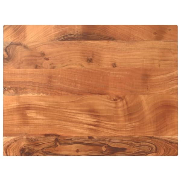 vidaXL Pöytälevy 90x50x3,8 cm suorakaide täysi akasiapuu