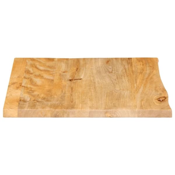 vidaXL Bordplate naturlig kant 180x30x2,5 cm heltre mango