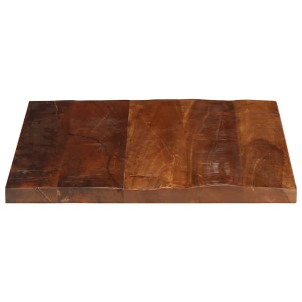 vidaXL Pöytälevy 50x50x2,5 cm neliö kierrätetty täyspuu