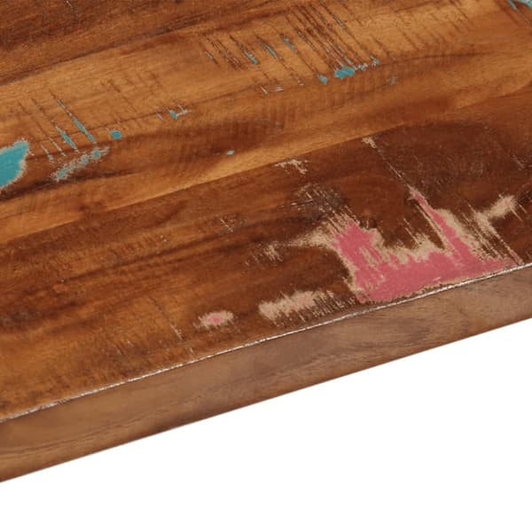 vidaXL bordplade 90x20x3,8 cm rektangulær massivt genbrugstræ