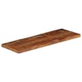 Miniatyrbillede 2 af 9: vidaXL bordplade 90x20x3,8 cm rektangulær massivt genbrugstræ