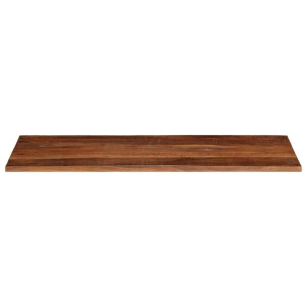 vidaXL Bordplate 140x50x2,5 cm rektangulær gjenvunnet heltre