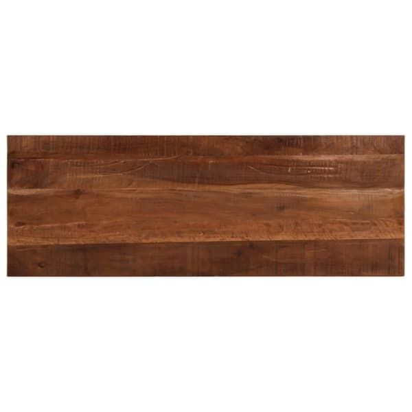 vidaXL Pöytälevy 140x50x2,5 cm suorakaide kierrätetty täyspuu