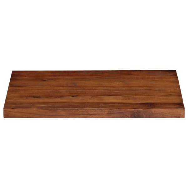 vidaXL Pöytälevy 90x60x2,5 cm suorakaide kierrätetty täyspuu