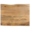 Miniatyrbilde 1 av 9: vidaXL Bordplate 90x80x2,5 cm naturlig kant heltre mango