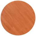 Miniatyrbilde 1 av 7: vidaXL Bordplate rund voksbrun Ø70x2,5 cm heltre furu