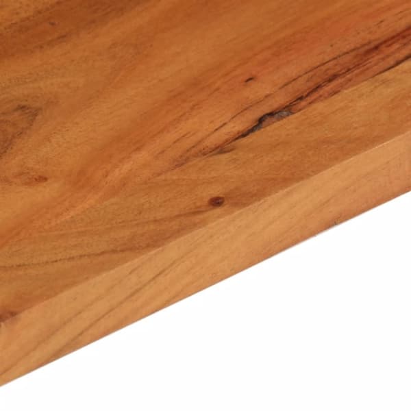 vidaXL bordplade 120x60x3,8 cm rektangulær massivt akacietræ