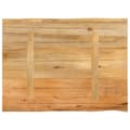 Miniatyrbilde 5 av 9: vidaXL Bordplate 80x60x3,8 cm naturlig kant heltre mango