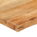 Miniatyrbilde 6 av 9: vidaXL Bordplate 80x60x3,8 cm naturlig kant heltre mango