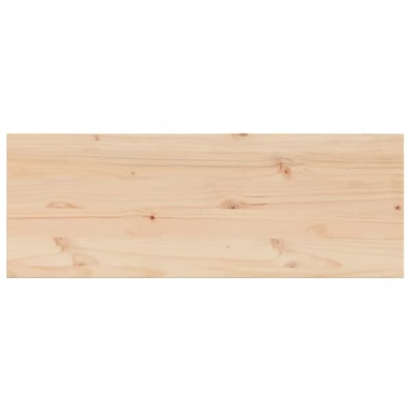 vidaXL Bordplate 110x40x1,7 cm rektangulær heltre akasie