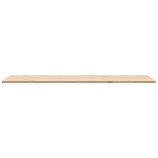 vidaXL bordplade 110x40x1,7 cm rektangulær massivt fyrretræ