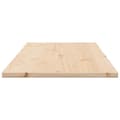 Miniatyrbillede 5 af 9: vidaXL bordplade 110x40x1,7 cm rektangulær massivt fyrretræ