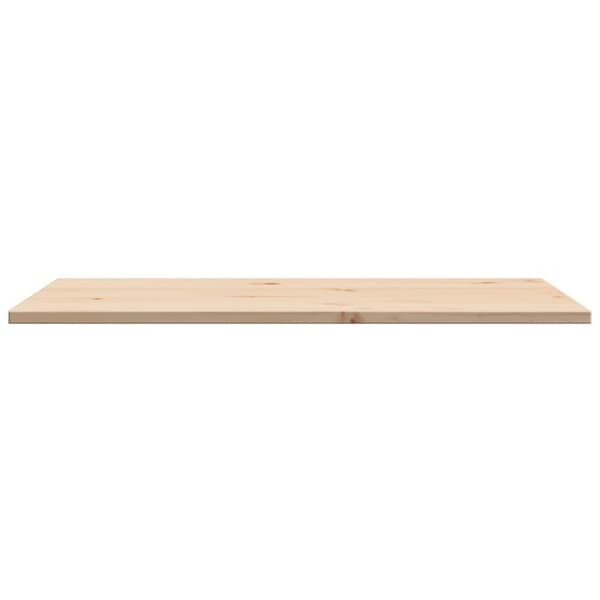 vidaXL Bordsskiva 80x50x1,7 cm rektangulär massiv furu