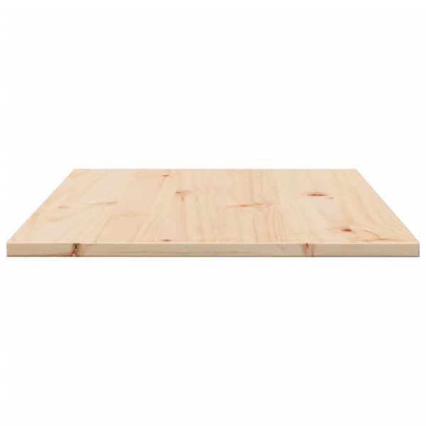 vidaXL Pöytälevy 80x50x1,7 cm suorakaide täysi mänty